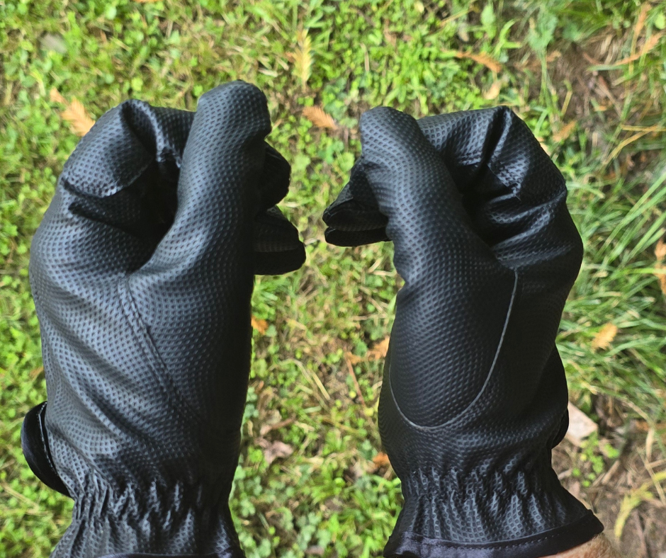 Hurlford Sure Grip Gloves Black Childs