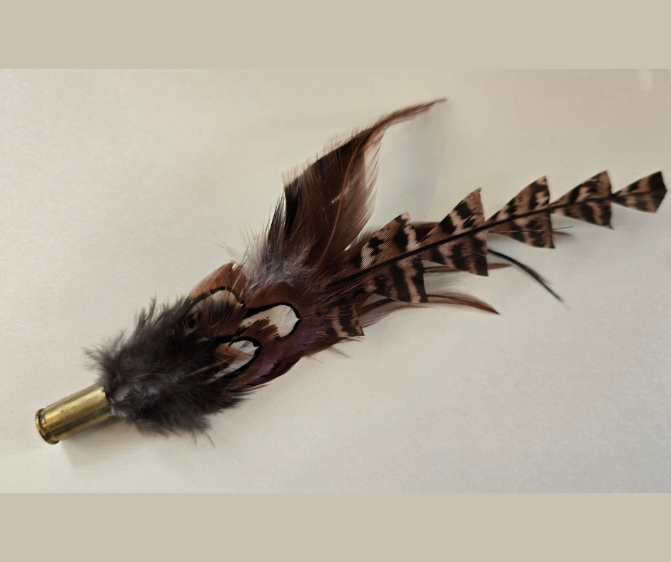 Medium Feather Hat Pin Foxwood Equestrian - Showing Tack and Saddlery