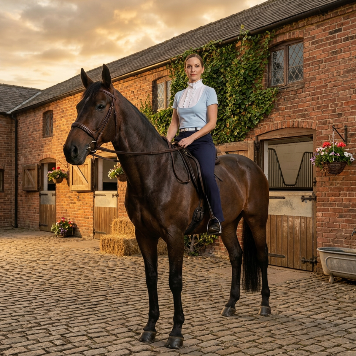 Hurlford Alice Shirt Adults Foxwood Equestrian | Showing Tack and Saddlery Store