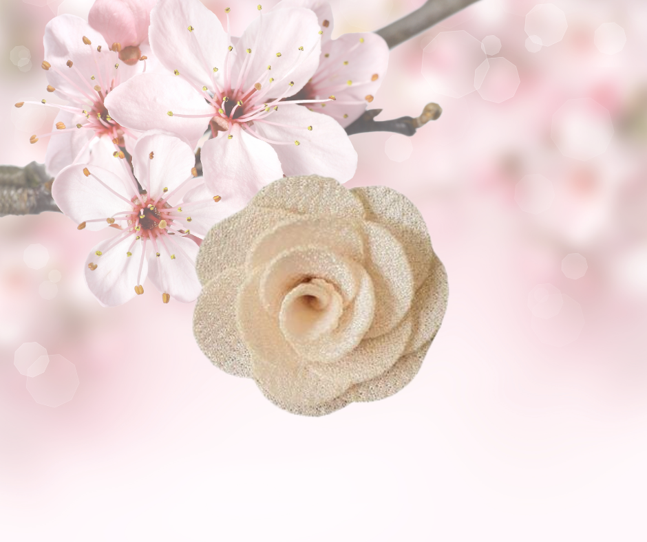 Teen Or Adult Fabric Lapel - Cream Hurlford