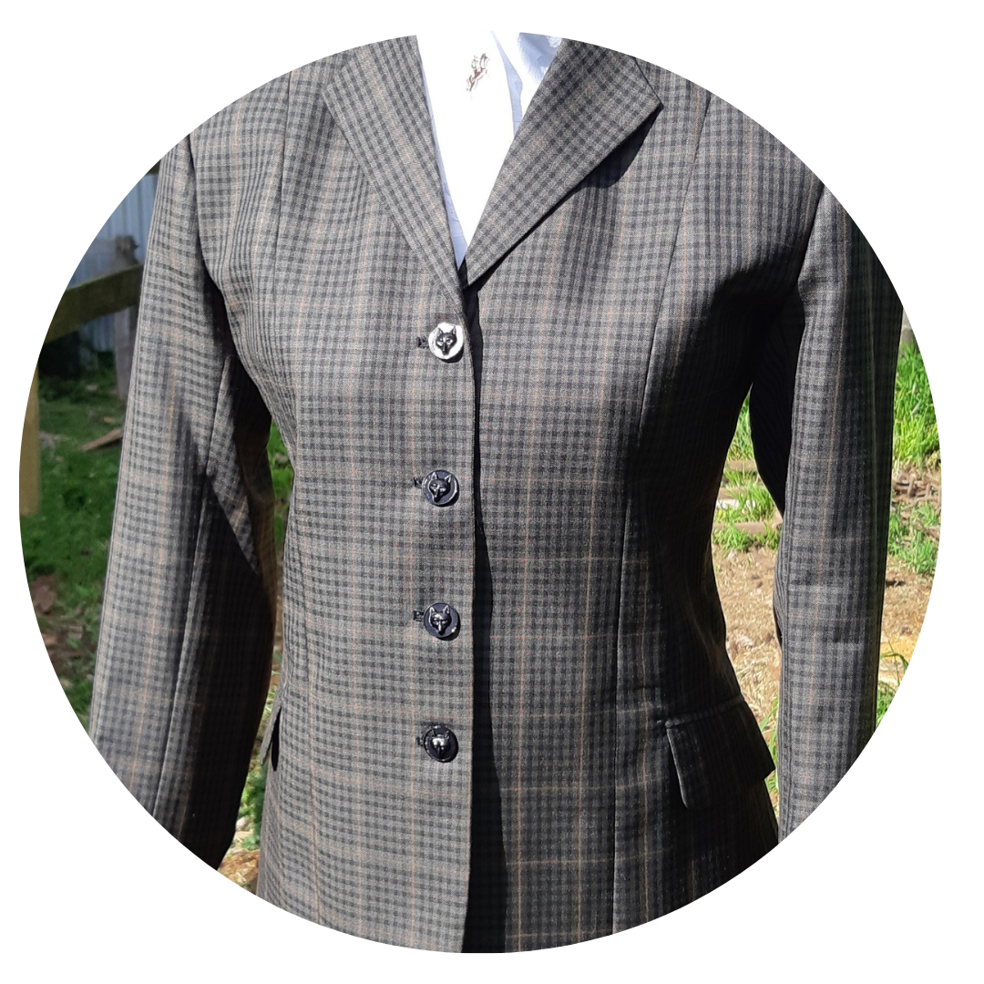 Pre Order - Adults Jackets -Tweed- Lavender & Heather Foxwood Equestrian - Saddlery and Feed Store