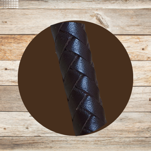 Stag Horn Whip Plaited Adults County