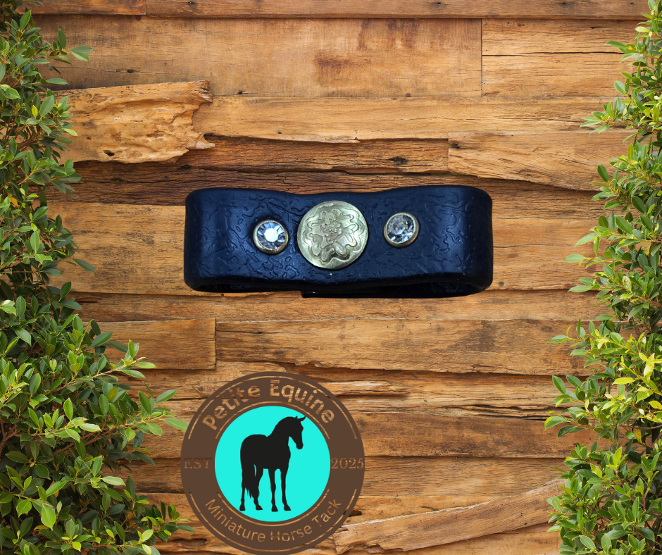 Petite Equine Rhinestone Show Chain Keeper Petite Equine