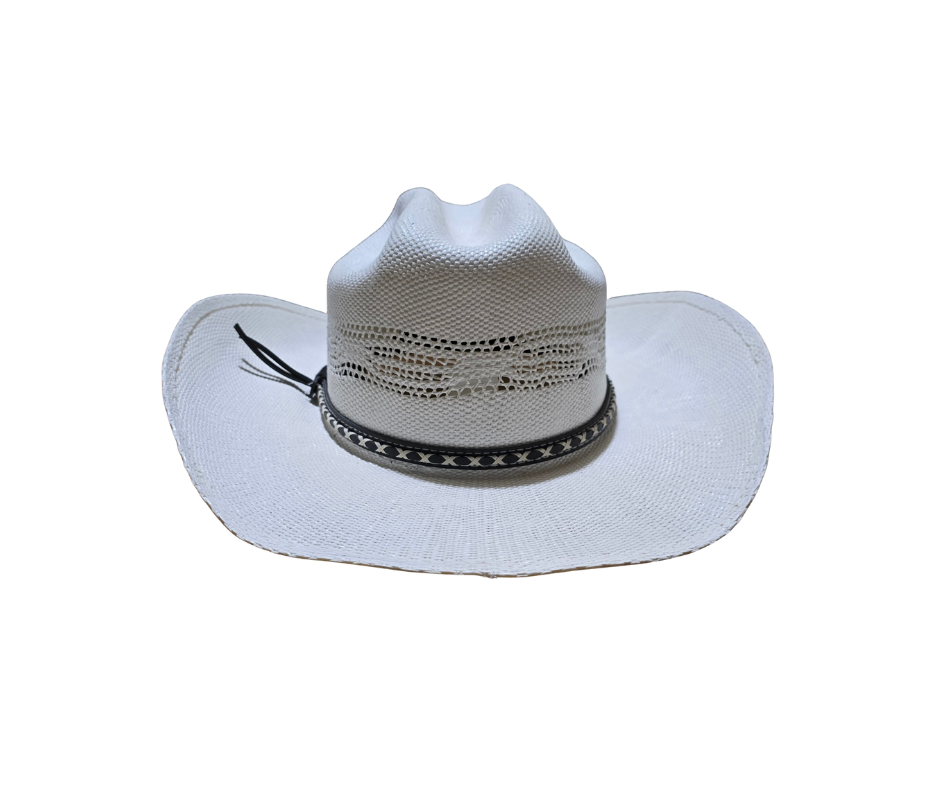 Western Hat- White Foxwood Equestrian - Showing Tack and Saddlery