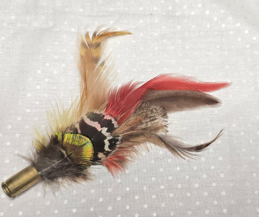 Small Feather Hat Pin Foxwood Equestrian - Showing Tack and Saddlery