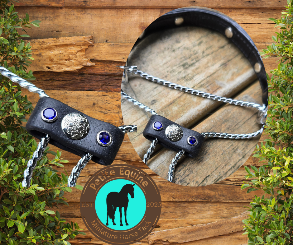 Petite Equine Rhinestone Show Chain Keeper Petite Equine
