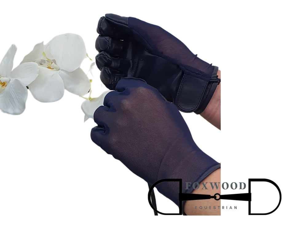 Hurlford Cool Mesh Gloves - Child's Foxwood Equestrian