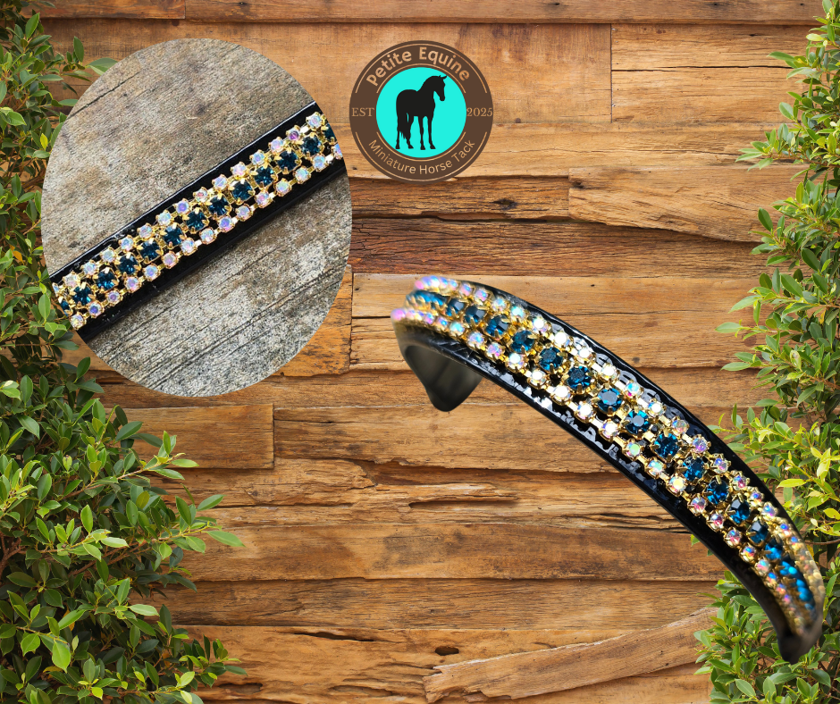 J Hook Noseband -Sapphire