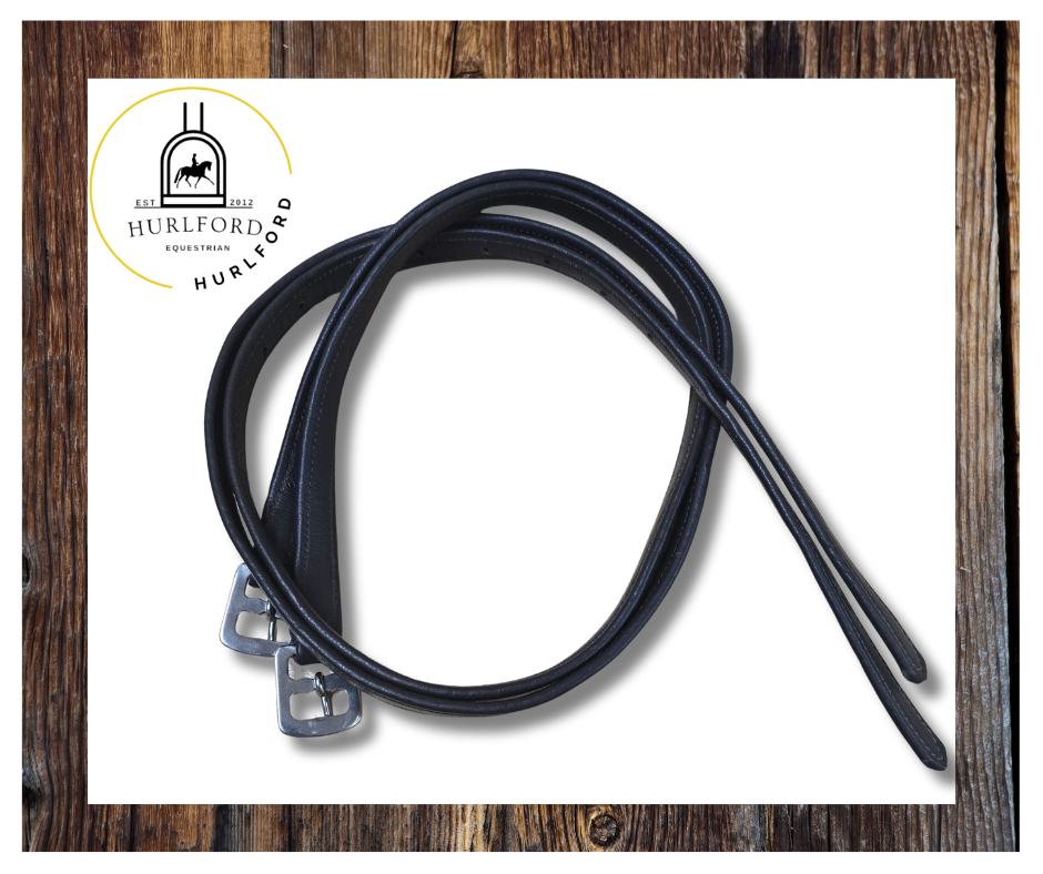 Hurlford Fine Childs Stirrup Leathers 110cm Hurlford