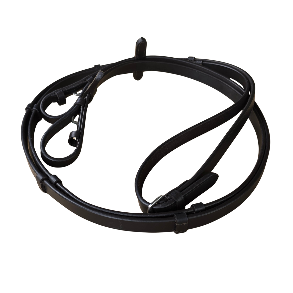 GES Crown Snaffle Bridle | Havana Brown  Foxwood Equestrian | Showing Tack and Saddlery Store