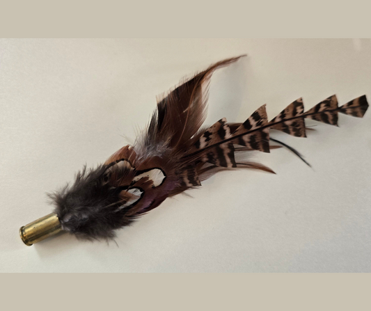 Medium Feather Hat Pin Foxwood Equestrian - Showing Tack and Saddlery