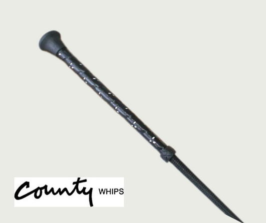 Childs Dressage Whip Black County