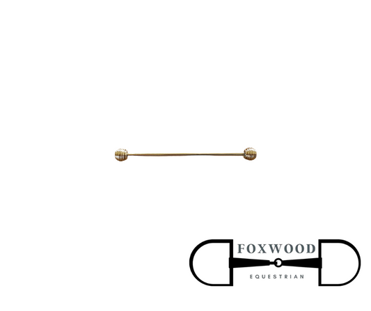 Collar Bar Gold Screw End  Foxwood Equestrian | Showing Tack and Saddlery Store