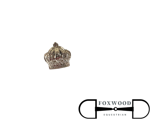 Gold Crown Tie Tack  Foxwood Equestrian | Showing Tack and Saddlery Store