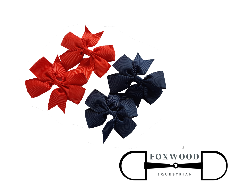 Hair Bow Pairs  Foxwood Equestrian | Showing Tack and Saddlery Store
