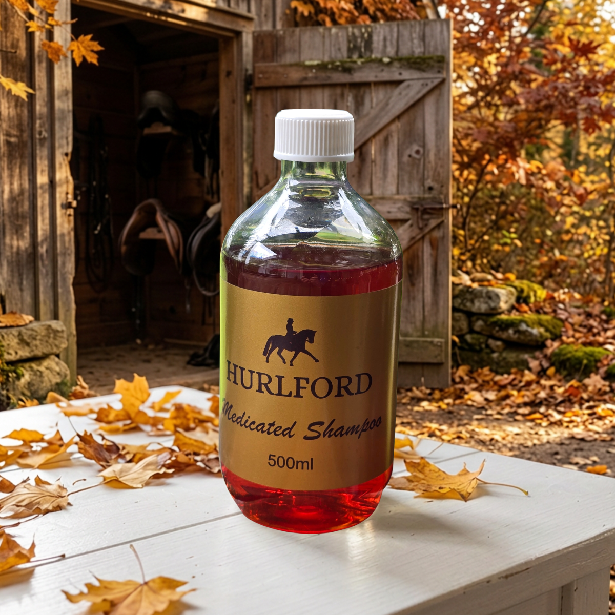Hurlford Medicated Shampoo  Foxwood Equestrian | Showing Tack and Saddlery Store