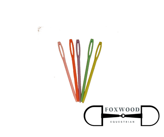 Plastic Plaiting Needles  Foxwood Equestrian | Showing Tack and Saddlery Store