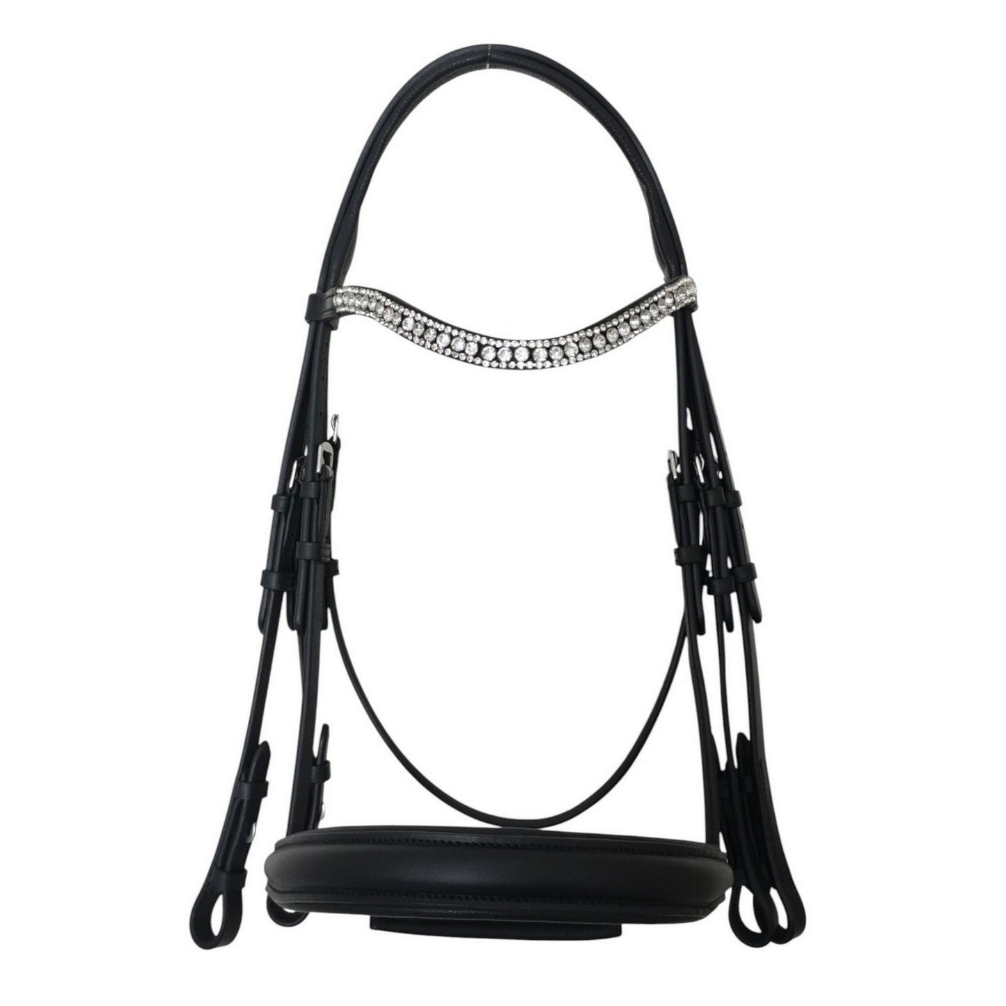 GES Rio Black Double Bridle  With Reins GES Equestrian