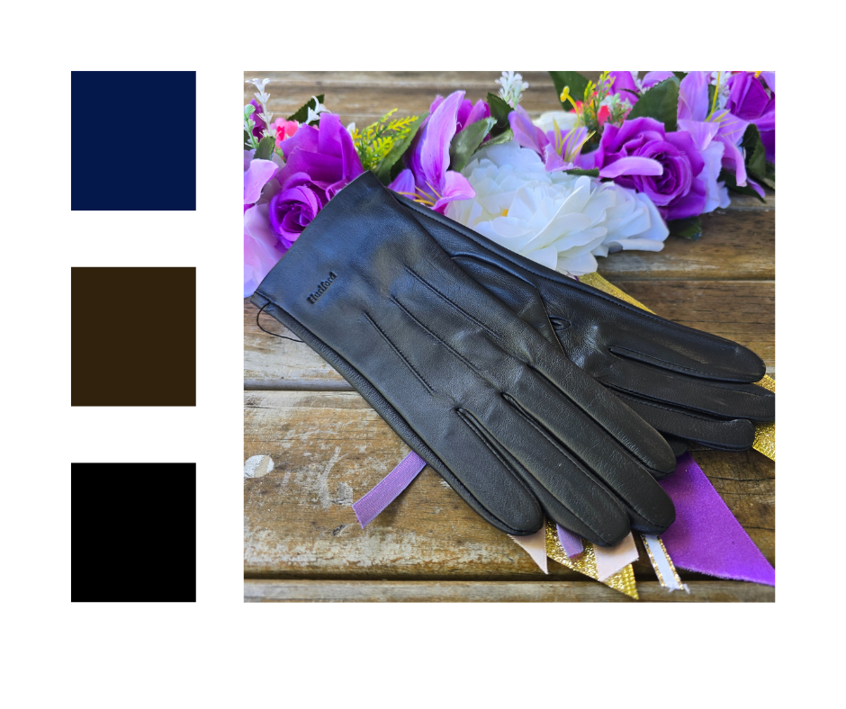 Hurlford Leather Riding Gloves XLarge  Adults