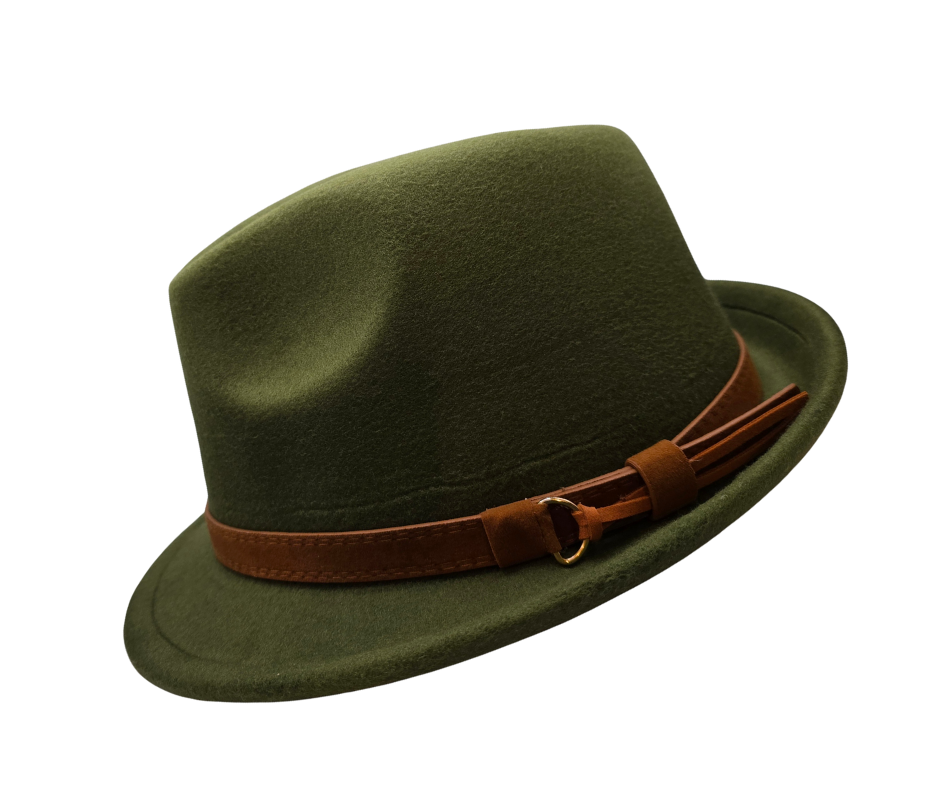 Felt Fedora Hat - Forest Foxwood Equestrian - Showing Tack and Saddlery