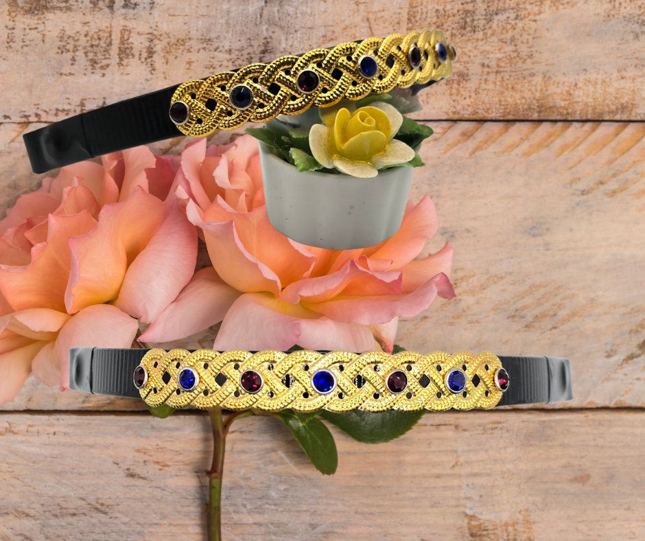 J Hook Rhinestone Noseband - Filigree And Petite Equine