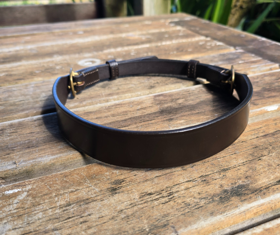 Flat Inhand Noseband Foxwood Equestrian - Showing Tack and Saddlery