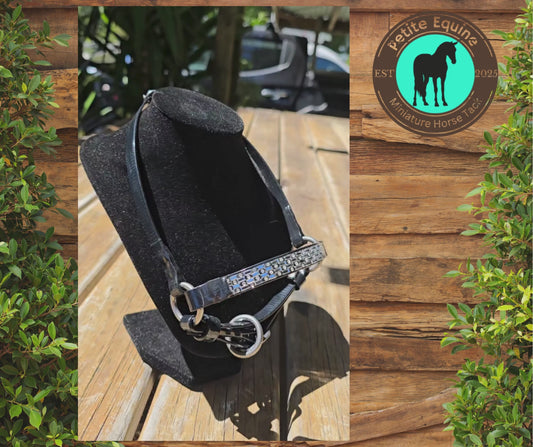 Junior Crown Show Halter With Chin Strap